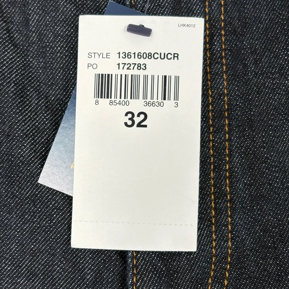 NWT‎ Ralph Lauren Sport Womens Jeans 32 Dark Wash Straight Leg Stretch Denim